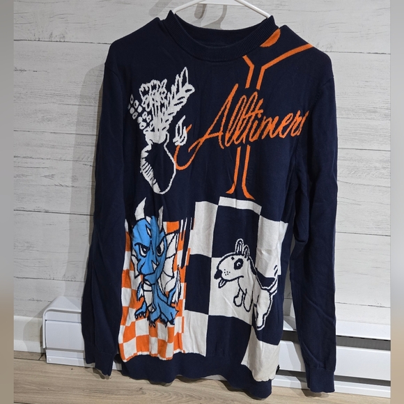 Vans X Alltimers Sweater dress blues Size M - Picture 2 of 4